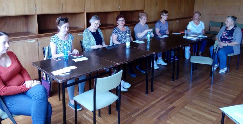 Zdjęcie z warsztat&oacute;w prowadzonych w ramach projektu